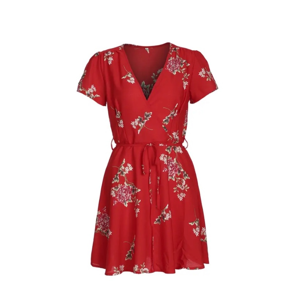 Floral summer dress size Small 4-6 - Picture 3 of 3